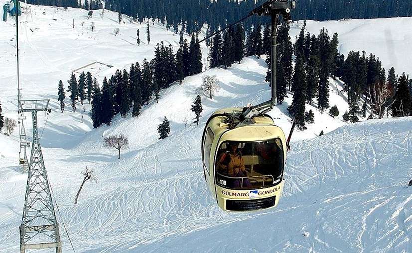 The cable car project is a joint venture of the Jammu and Kashmir government and French firm Pomagalski. The first phase of the ropeway was completed in 1998 and the second phase with 36 cabins and 18 towers was completed in a record time of two years and it opened for the public from 28 May 2005.